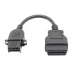 Volvo 8 Pin Female to OBDII Female Truck Adapter Cable - 3