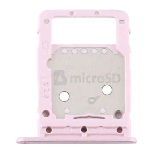 Samsung Galaxy Tab S6 Lite/SM-P615 SIM Card Tray + Micro SD Card Tray (Pink) - 1
