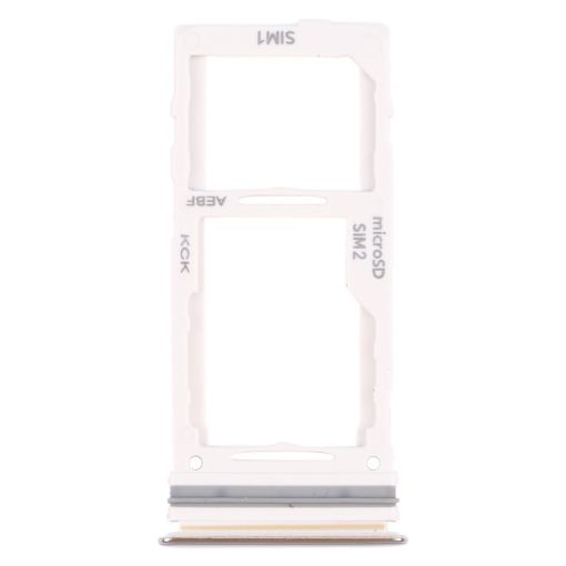Samsung Galaxy A52 SM-A525 SIM Card Tray + Micro SD Card Tray (Silver) - 1