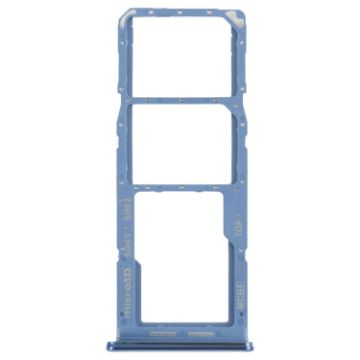 Samsung Galaxy M32 SM-M325 SIM Card Tray + Micro SD Card Tray Blue - 1