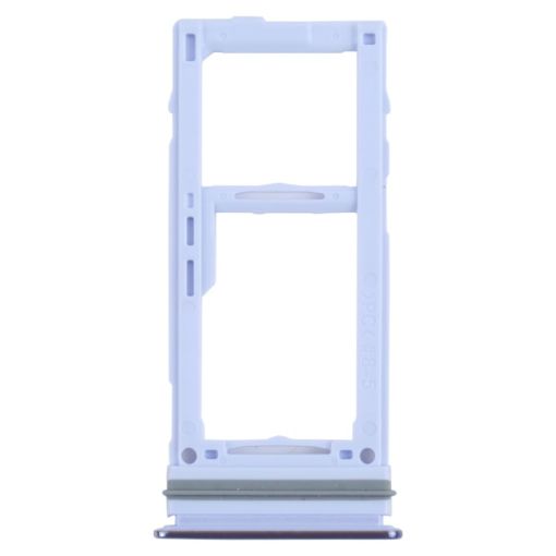 Samsung Galaxy A52S 5G SM-A528 SIM Card Tray + Micro SD Card Tray (Purple) - 1