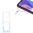 Samsung Galaxy A23 SM-A235 Original SIM Card Tray + Micro SD Card Tray (Blue) - 4