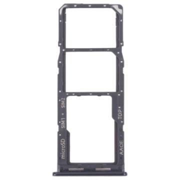 Samsung Galaxy A13 SM-A135 Original SIM Card Tray + Micro SD Card Tray (Black) - 1