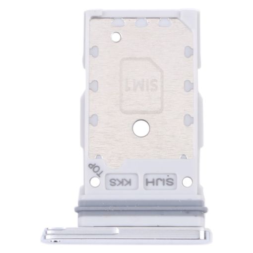 Samsung Galaxy S22 Ultra 5G SM-S908B SIM Card Tray + SIM Card Tray (White) - 1