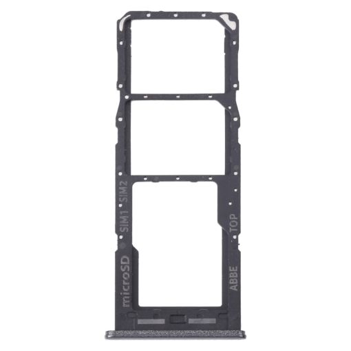 Samsung Galaxy M23 SM-M236B SIM Card Tray + Micro SD Card Tray (Black) - 1