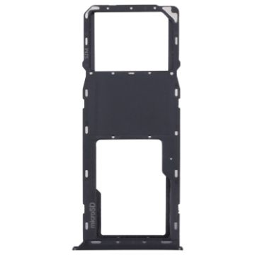 Samsung Galaxy A03s SM-A037U SIM Card Tray + Micro SD Tray - Black - 1