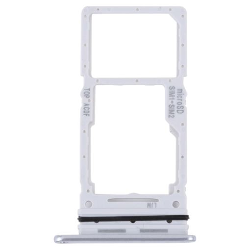Samsung Galaxy A34 SM-A346 SIM Card Tray + SD Card Tray (Silver) - 1