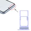 Samsung Galaxy A34 SM-A346 Purple SIM Card Tray + SIM/Micro SD Card Tray - 4