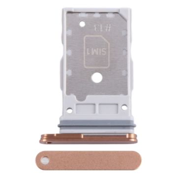 Samsung Galaxy S24/S24+ 5G Original SIM + SIM Card Tray (Orange) - 1