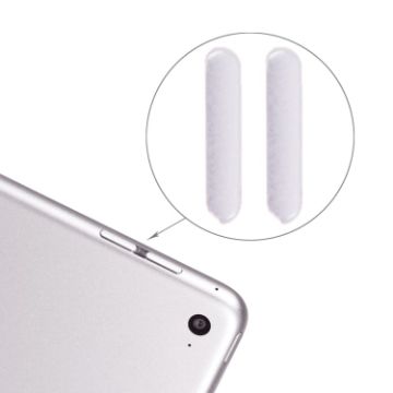 Silver Volume Button for iPad Mini 4 - Replacement Part - 1