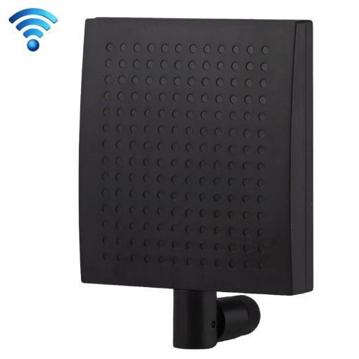 12dBi SMA Male 5.8GHz Panel WiFi Antenna - Black - 1