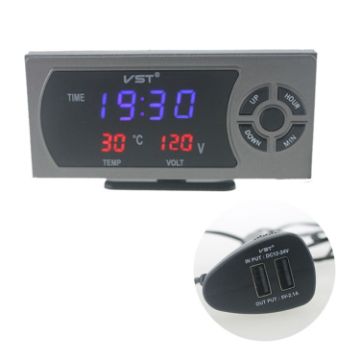 Automobile Electronic Voltage Thermometer - Accurate Temperature Monitoring - 1