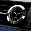 Car Clock Night Light Electronic Clock Car Decoration Quartz Silver Border - 1