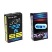 Car Electronic Clock Temperature Meter Night Light LED Temperature Time Meter - 6
