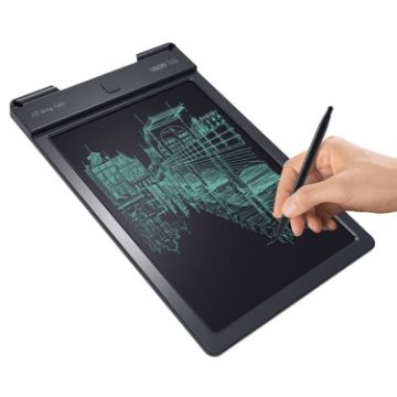 Picture of 9" LCD Monochrome Screen Writing Tablet for Home Office - Handwriting Drawing Sketching Graffiti Doodle Board (Black)