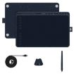 HUION HS611 Art Drawing Tablet with Battery-free Pen (Blue) - 1