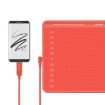 HUION HS611 Art Drawing Tablet with Battery-free Pen (Blue) - 6