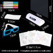 3D Fluorescent Drawing Board Space Version - Children's Magic Luminous Graffiti Puzzle - 3