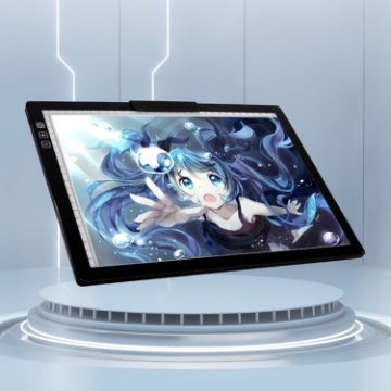 Rechargeable Copy Desk Drawing Board with Charging Line - 1