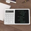 White Office Calculator LCD Handwriting Board with Stand - 5