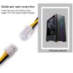 ATX 4 Pin Male to Female Power Supply Extension Cable - Connector - 4