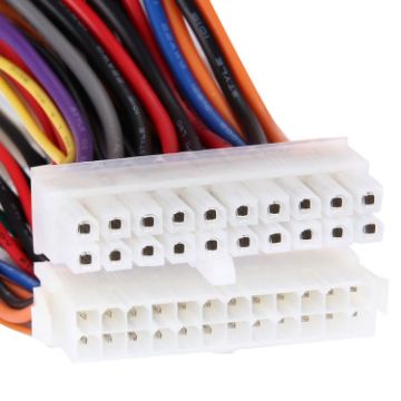 20 Pin Female to 24 Pin Male Adapter Power Extension Cable, 12cm - 1