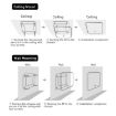 COMFAST CF-E393AX 3000Mbps WIFI6 Dual Frequency Ceiling Mounted Wireless AP - 9