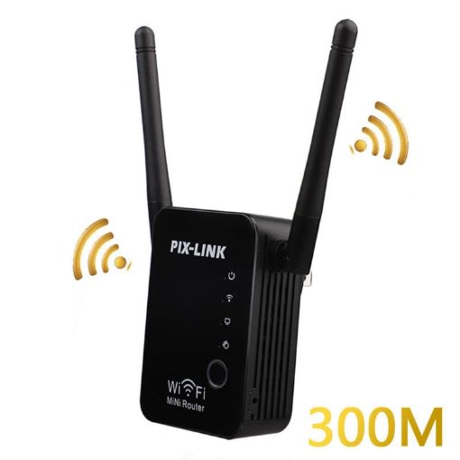 PIX-LINK 2.4G WiFi Signal Amplifier Repeater (UK Plug) - 1