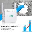 2.4G 300M Wi-Fi Amplifier Long Range WiFi Repeater EU Plug Black - 4