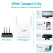 2.4G 300M WiFi Amplifier Long Range Repeater UK Plug Black - 5