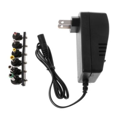 Voltage Adjustable Power Adapter 110 220V to 12V 3V 4.5V 6V 7.5V 9V 12V 3A Max - 1