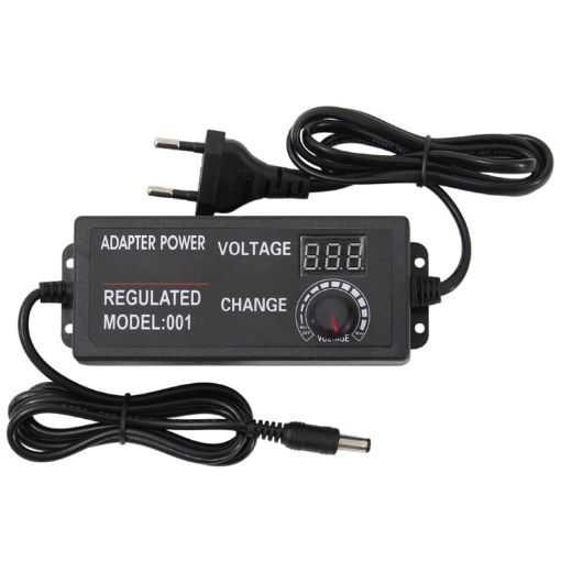 AC to DC Adjustable Voltage Power Adapter 9-24V-3A EU Charger - 1