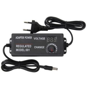 AC to DC Adjustable Voltage Power Adapter 3-24V-2A EU Charger - 1
