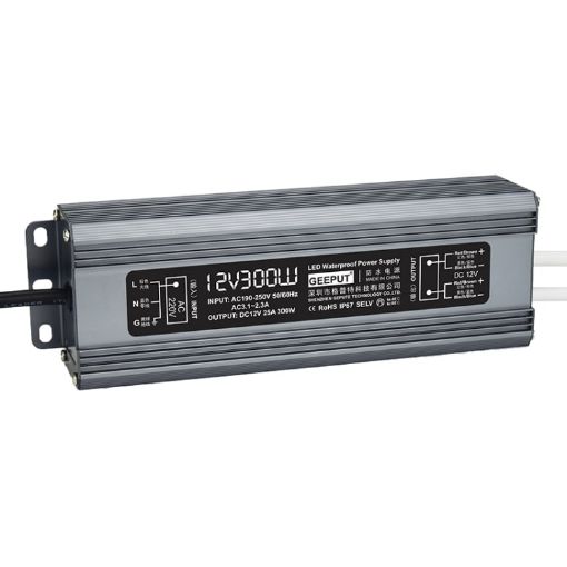 GEEPUT 220V to 12V LED Power Supply Transformer - 25A 300W - 1