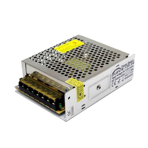 S-120-24 DC24V 5A LED Power Supply 120W - Size: 129 x 99 x 40mm - 1