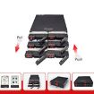 OImaster MR-6601 Six-Bay Optical Drive Hard Disk Box - 9