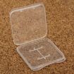 100 PCS Transparent Plastic Storage Card Box for Micro SD (TF) Card - 4