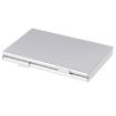 Memory Card Aluminum Case Box for 3 SD + 12 TF Cards - Silver - 2