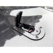 Carbon Fiber Car Hood Lock Pair - Racing Car Cover Lock - 9