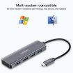 Lenovo C04 Type-C to USB-C Converter Hub - 7