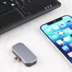 3 in 1 USB-C/Type-C Male to Dual USB-C/Type-C + DP Female Adapter - 5
