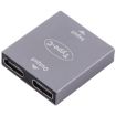 USB-C Female to USB-C Female Converter - 1 to 2 Splitter - 3
