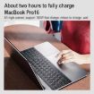 USB-C Male to USB-C Male Cable for Thunderbolt 4, 1m - Black - 5
