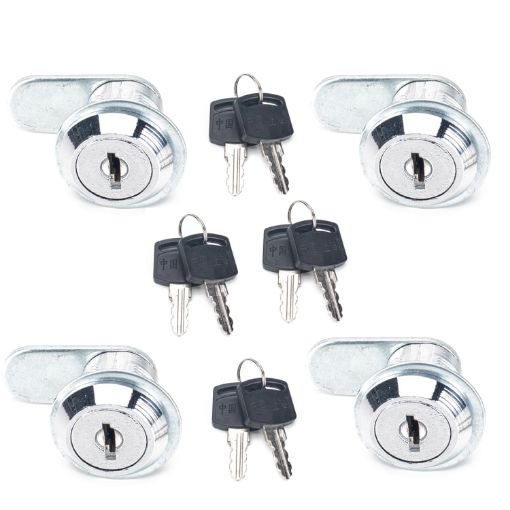 4 in 1 15mm Cylinder Drawer & Cabinet Lock Cam Locks - 1