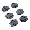 6 PCS Car Door Lock Cover for Jeep Wrangler JL JLU 2018-2019 - 1