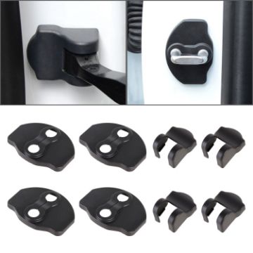 Picture of Car Door Lock Cover + Limiter Cover for Tesla Model Y