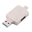 8 In 1 Type-C/USB-C + 8 Pin + Dual USB + SD + TF + Micro Card + OTG Adapter - 5