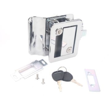 Picture of A5981-01 Chrome RV Paddle Entry Door Lock Latch
