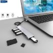6 in 1 USB-C/Type-C to TF/SD Card Slot + USB 3.0 Adapter - 5