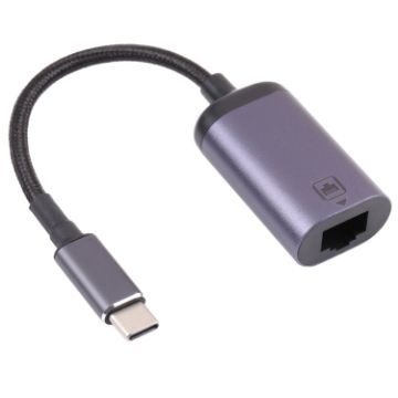 USB-C Male to RJ45 Female Adapter Cable - 100M Length - 1